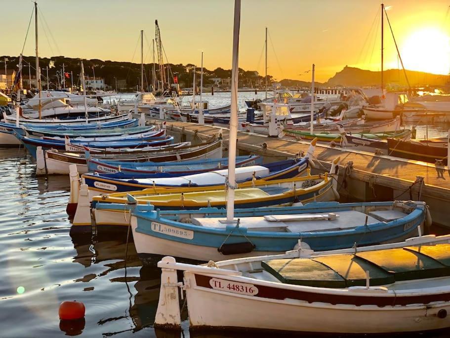 2 Min De La Plage, Parking, Terrasse & Wifi! Six-Fours-les-Plages